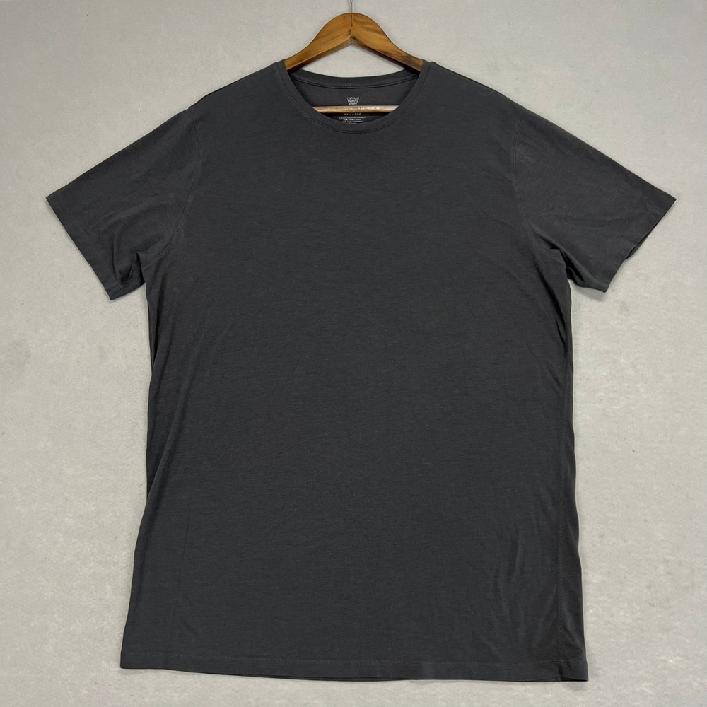 Mack Weldon Mens Pima Cotton Crew Neck T-Shirt‎ Soft Everyday Stretch Gray 2XL